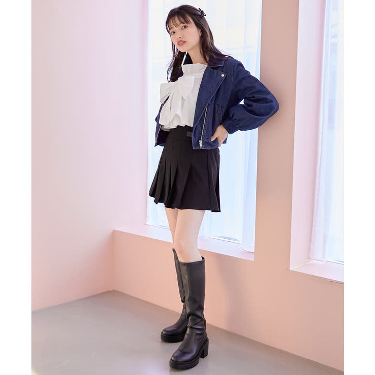 Ladyショートライダース | MAJESTIC LEGON  | 詳細画像4 