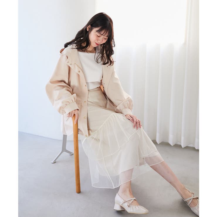 ウエストきゅっとミディブルゾン | MAJESTIC LEGON  | 詳細画像21 