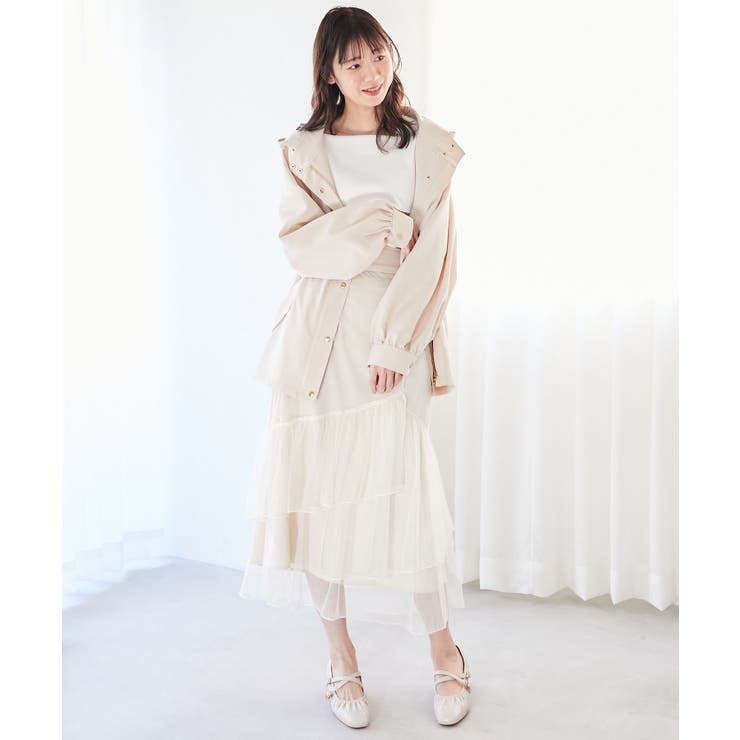 ウエストきゅっとミディブルゾン | MAJESTIC LEGON  | 詳細画像22 