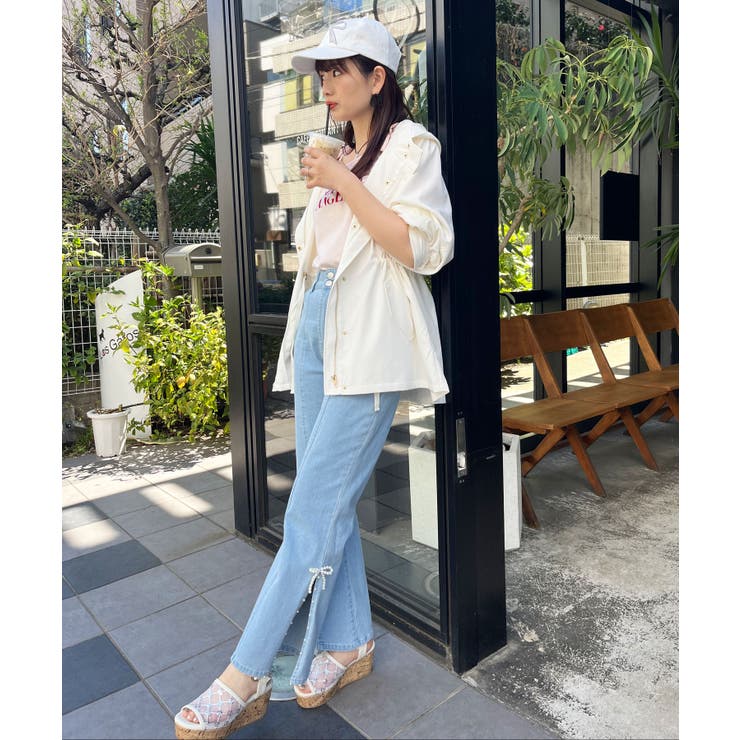 ウエストきゅっとミディブルゾン | MAJESTIC LEGON  | 詳細画像3 