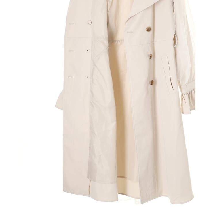 チュールレイヤードトレンチコート | MAJESTIC LEGON  | 詳細画像26 