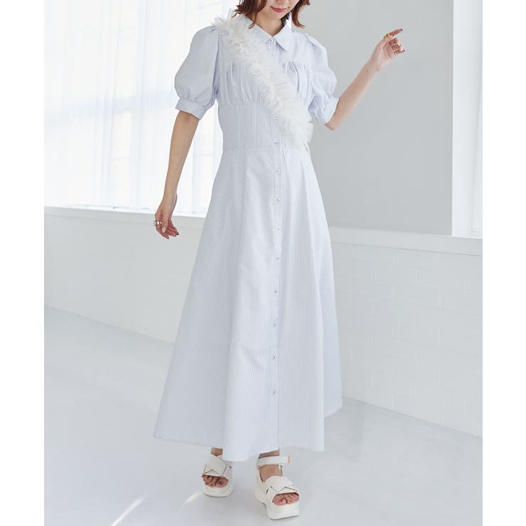 チュールフリルショルダー | MAJESTIC LEGON  | 詳細画像2 