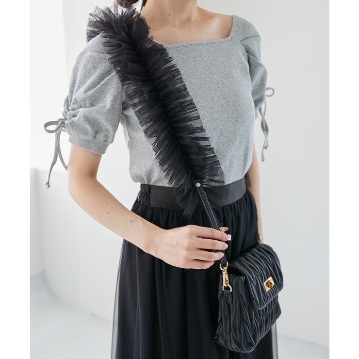 チュールフリルショルダー | MAJESTIC LEGON  | 詳細画像22 