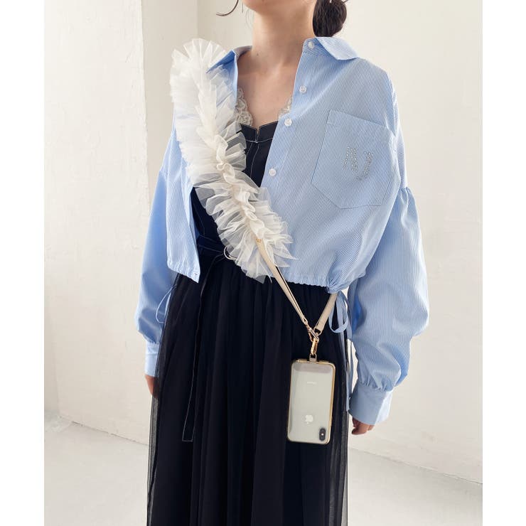 チュールフリルショルダー | MAJESTIC LEGON  | 詳細画像26 