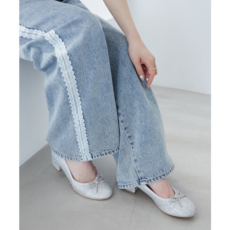 ラメリボンパンプス | MAJESTIC LEGON  | 詳細画像5 