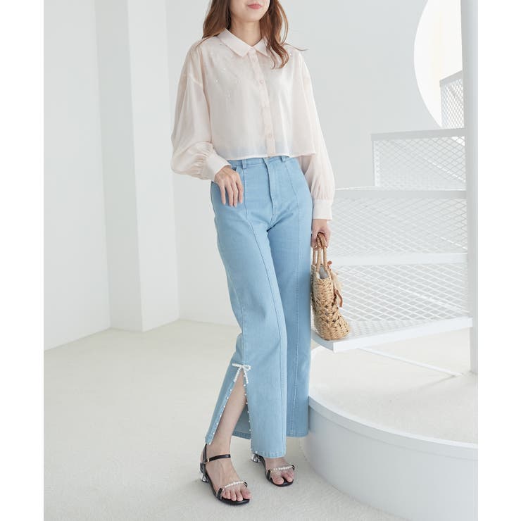 クリアパールサンダル | MAJESTIC LEGON  | 詳細画像13 