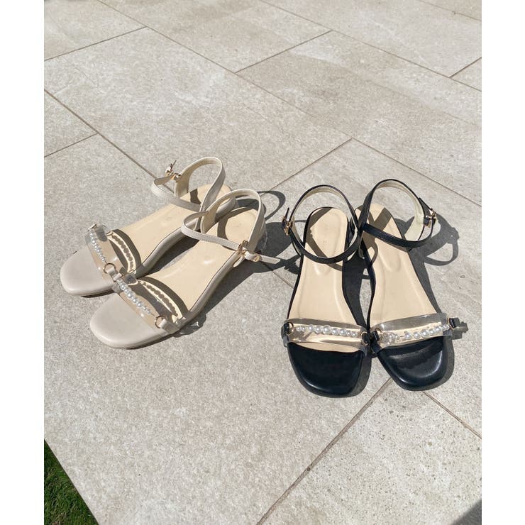 クリアパールサンダル | MAJESTIC LEGON  | 詳細画像19 