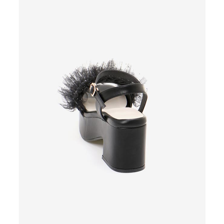 チュール×パール厚底サンダル | MAJESTIC LEGON  | 詳細画像21 