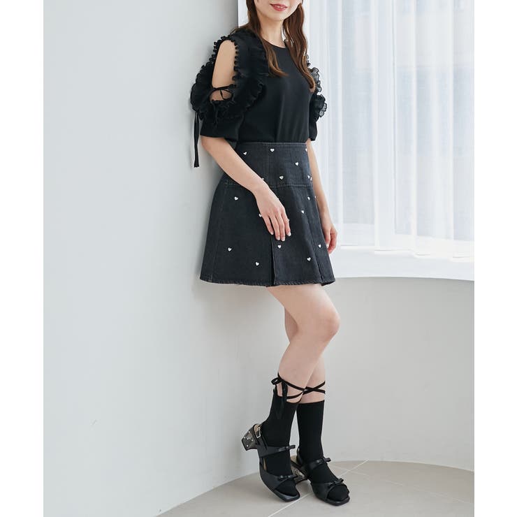 クリアビジューヒールリボンサンダル | MAJESTIC LEGON  | 詳細画像18 