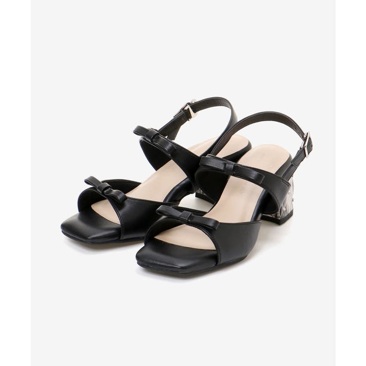 クリアビジューヒールリボンサンダル | MAJESTIC LEGON  | 詳細画像32 