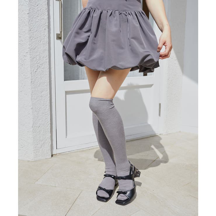 クリアビジューヒールリボンサンダル | MAJESTIC LEGON  | 詳細画像4 