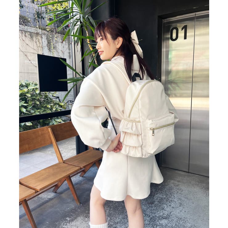 サイドフリルリュック | MAJESTIC LEGON  | 詳細画像23 