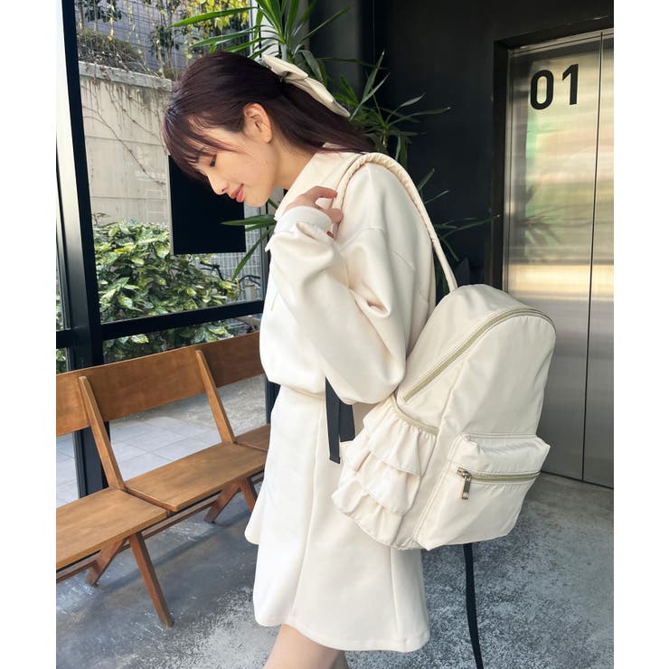 サイドフリルリュック | MAJESTIC LEGON  | 詳細画像24 