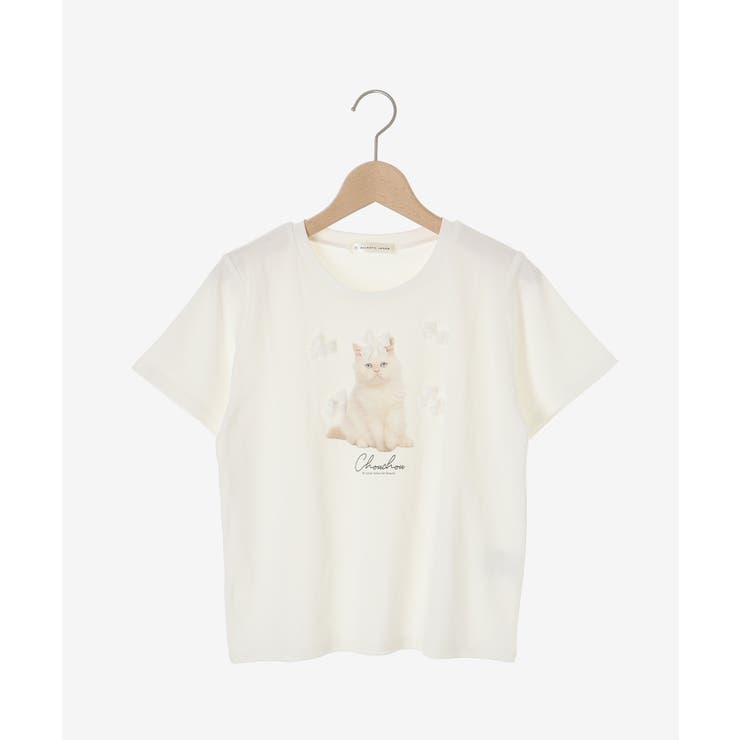 プチリボンネコＴシャツ | MAJESTIC LEGON  | 詳細画像29 