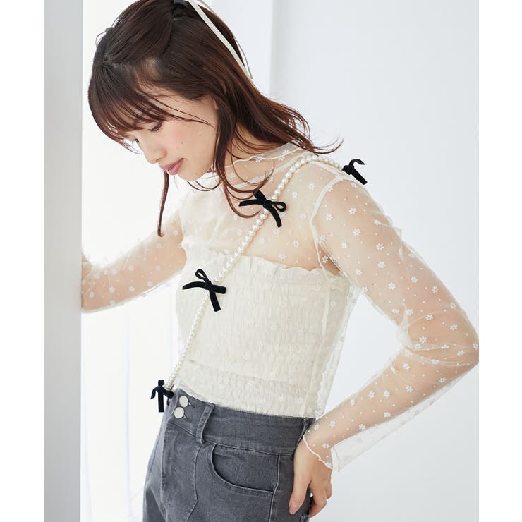 ニュアンスシアータートルトップス[品番：CTYW0004191]｜MAJESTIC