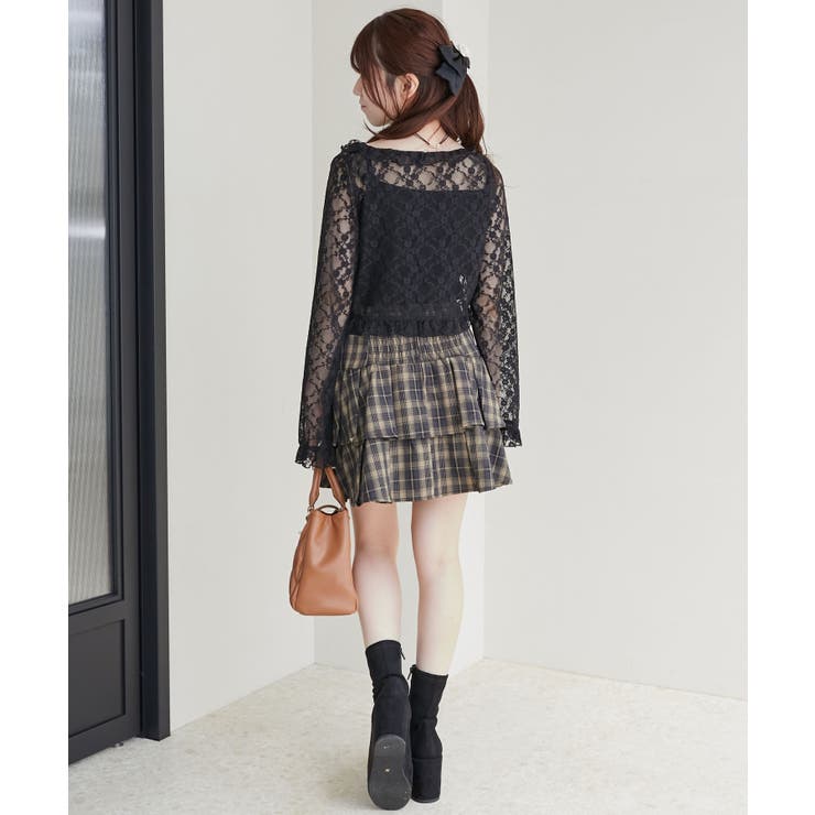 レースカーデ×リボンインナーセット | MAJESTIC LEGON  | 詳細画像21 