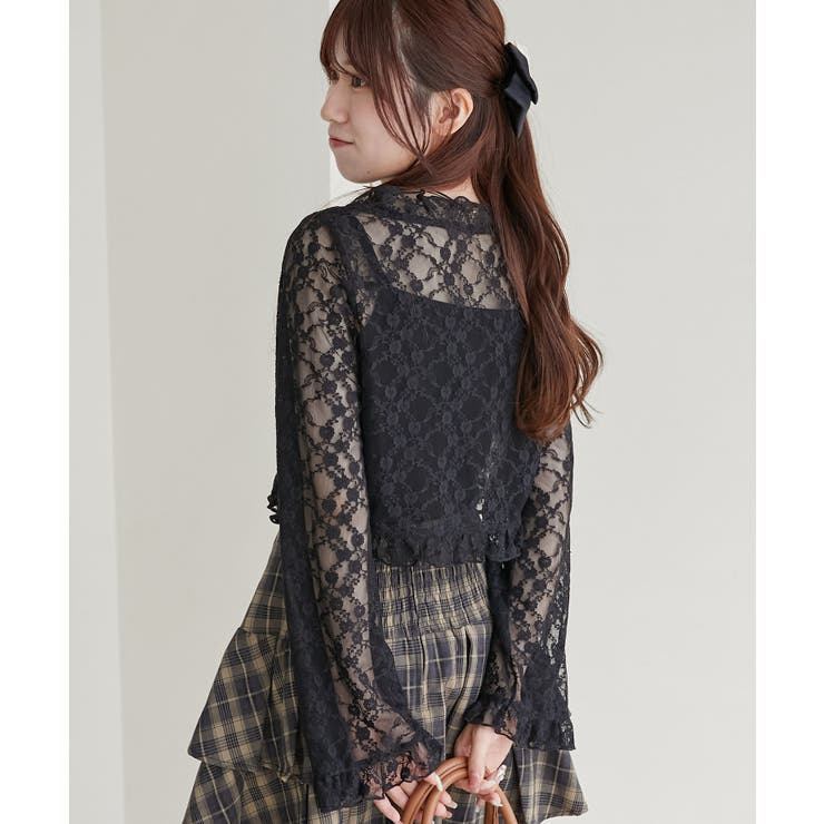 レースカーデ×リボンインナーセット | MAJESTIC LEGON  | 詳細画像24 