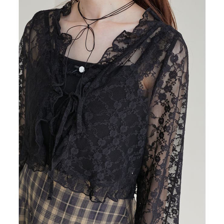 レースカーデ×リボンインナーセット | MAJESTIC LEGON  | 詳細画像25 