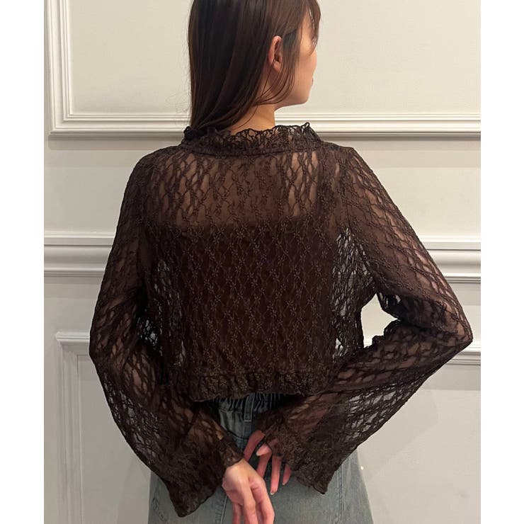 レースカーデ×リボンインナーセット | MAJESTIC LEGON  | 詳細画像33 