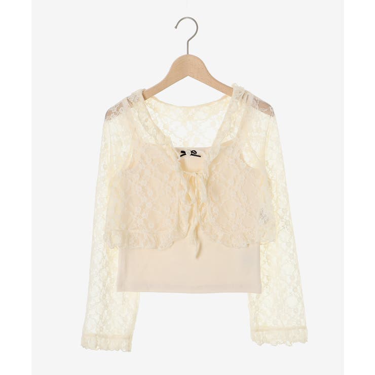 レースカーデ×リボンインナーセット | MAJESTIC LEGON  | 詳細画像41 