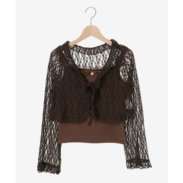 レースカーデ×リボンインナーセット | MAJESTIC LEGON  | 詳細画像43 