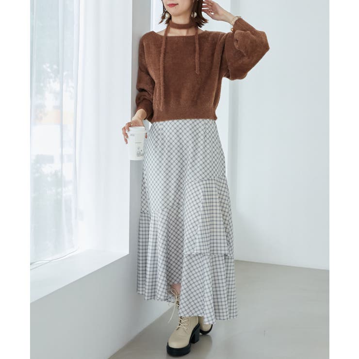 ∞チョーカーセットシャギーニット | MAJESTIC LEGON  | 詳細画像14 