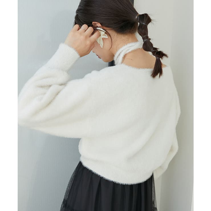 ∞チョーカーセットシャギーニット | MAJESTIC LEGON  | 詳細画像27 