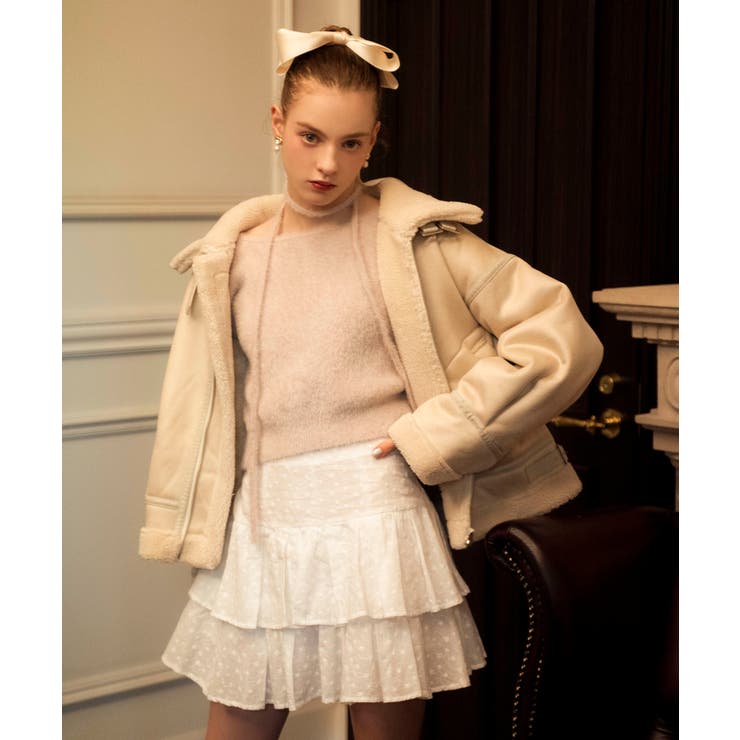 ∞チョーカーセットシャギーニット | MAJESTIC LEGON  | 詳細画像40 