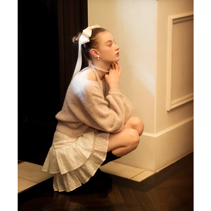 ∞チョーカーセットシャギーニット | MAJESTIC LEGON  | 詳細画像42 