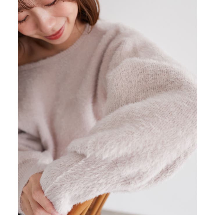 ∞チョーカーセットシャギーニット | MAJESTIC LEGON  | 詳細画像45 