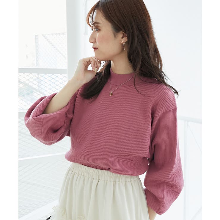 ボリュームスリーブニット | MAJESTIC LEGON  | 詳細画像11 