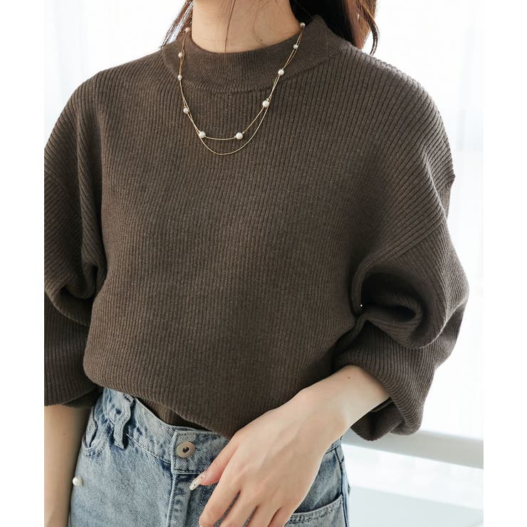 ボリュームスリーブニット | MAJESTIC LEGON  | 詳細画像19 