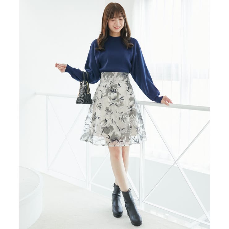 ボリュームスリーブニット | MAJESTIC LEGON  | 詳細画像20 