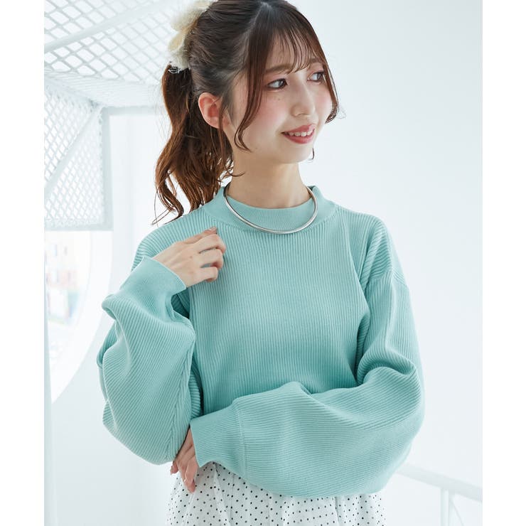 ボリュームスリーブニット | MAJESTIC LEGON  | 詳細画像30 