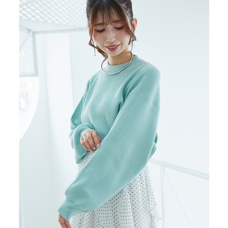 ボリュームスリーブニット | MAJESTIC LEGON  | 詳細画像31 