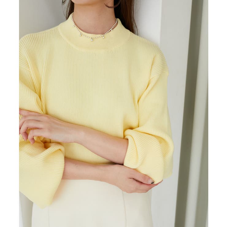 ボリュームスリーブニット | MAJESTIC LEGON  | 詳細画像49 