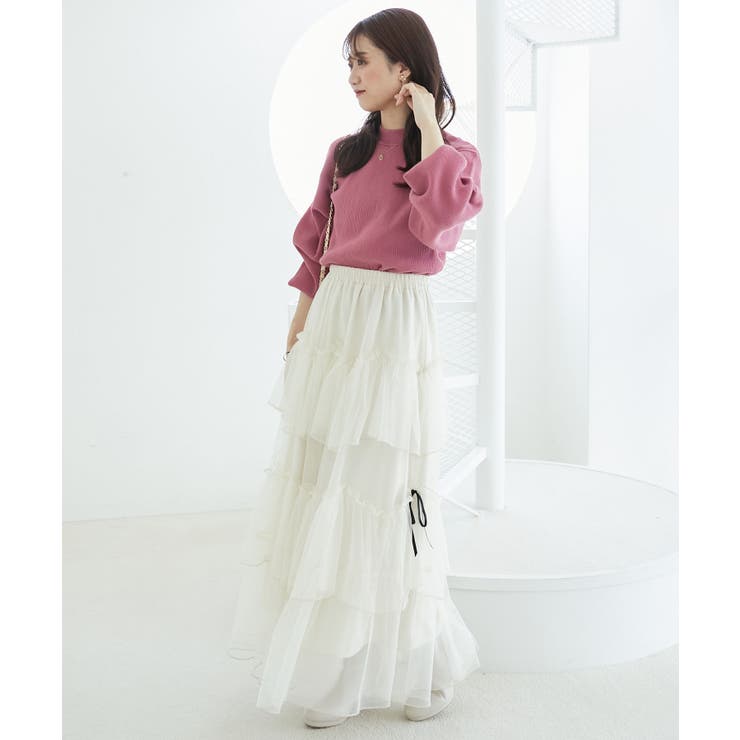 ボリュームスリーブニット | MAJESTIC LEGON  | 詳細画像8 