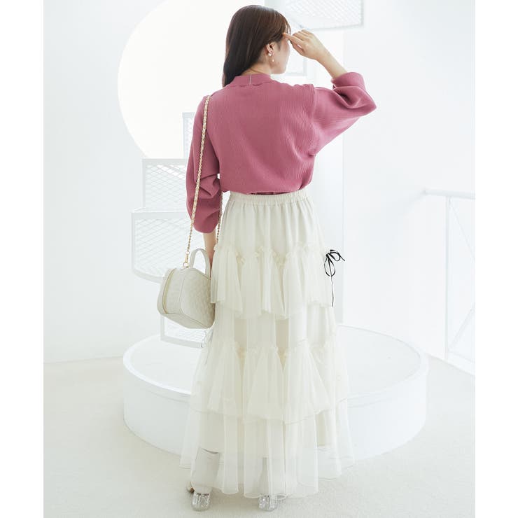 ボリュームスリーブニット | MAJESTIC LEGON  | 詳細画像9 