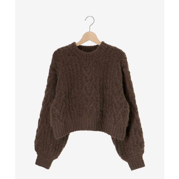 ケーブルニット♡ Alley Tokyo ニット セーター モンスターケーブルニットプルオーバー