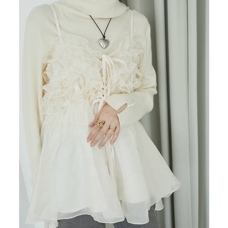 ミルフィーユキラキラビスチェ | MAJESTIC LEGON  | 詳細画像19