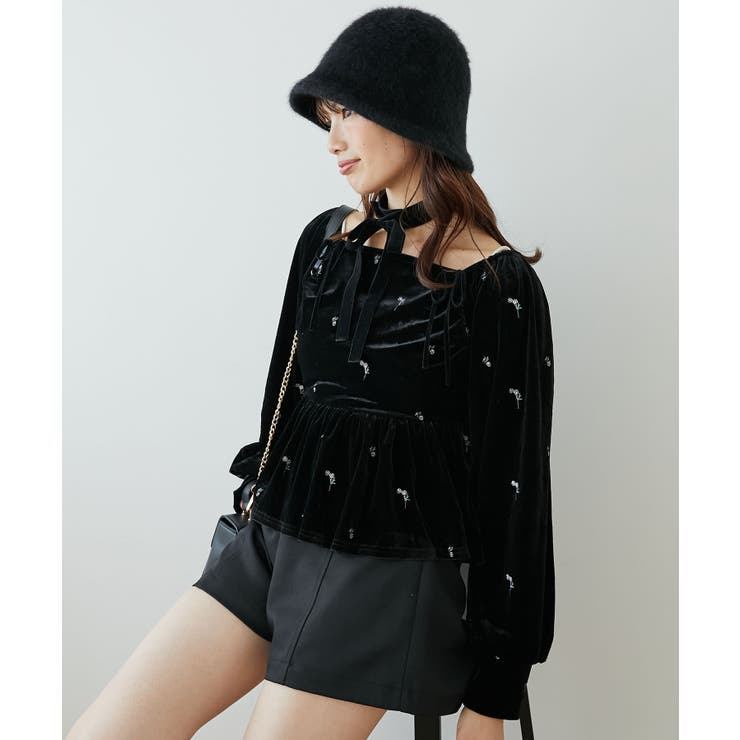 チョーカーセットベロアトップス | MAJESTIC LEGON  | 詳細画像5 