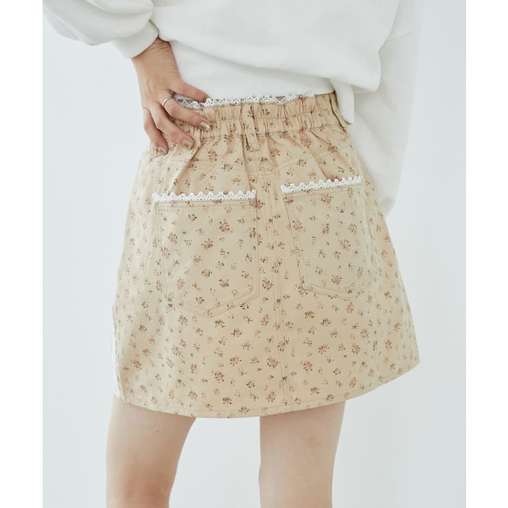 レースラインミニスカート | MAJESTIC LEGON  | 詳細画像24 