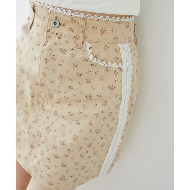 レースラインミニスカート | MAJESTIC LEGON  | 詳細画像25 