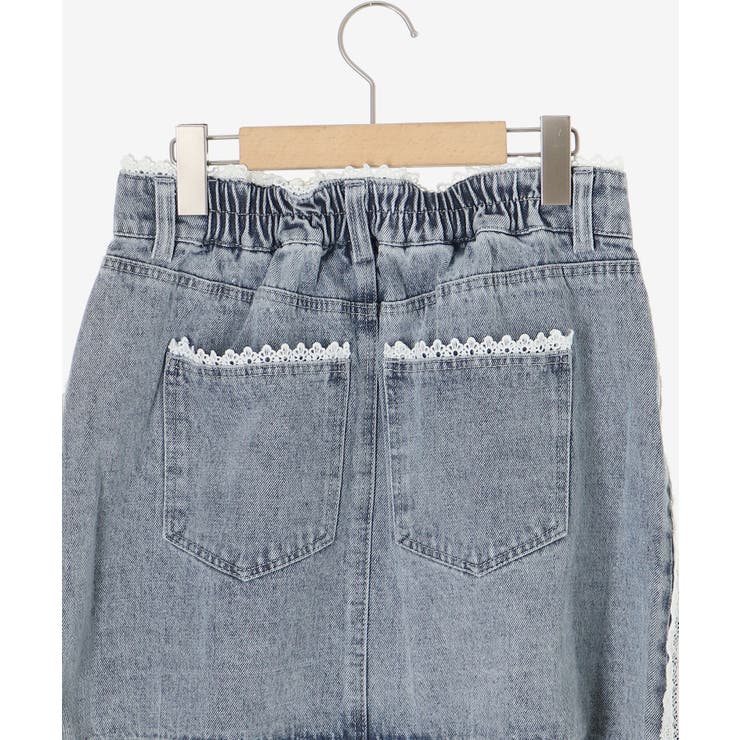 レースラインミニスカート | MAJESTIC LEGON  | 詳細画像31 