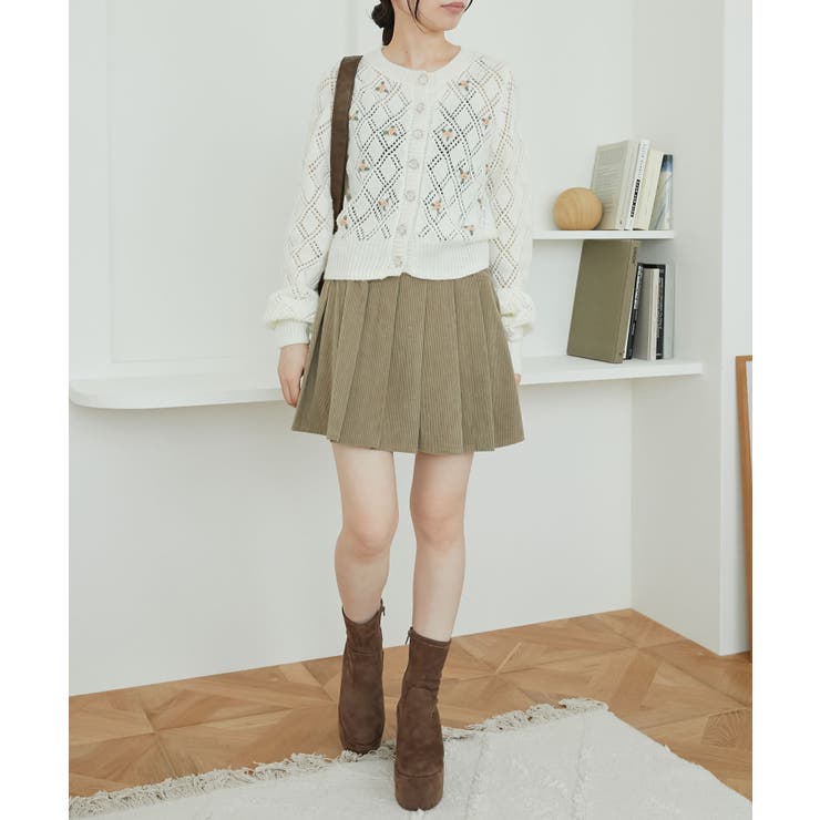 ベルトセットプリーツミニスカパン | MAJESTIC LEGON  | 詳細画像31 