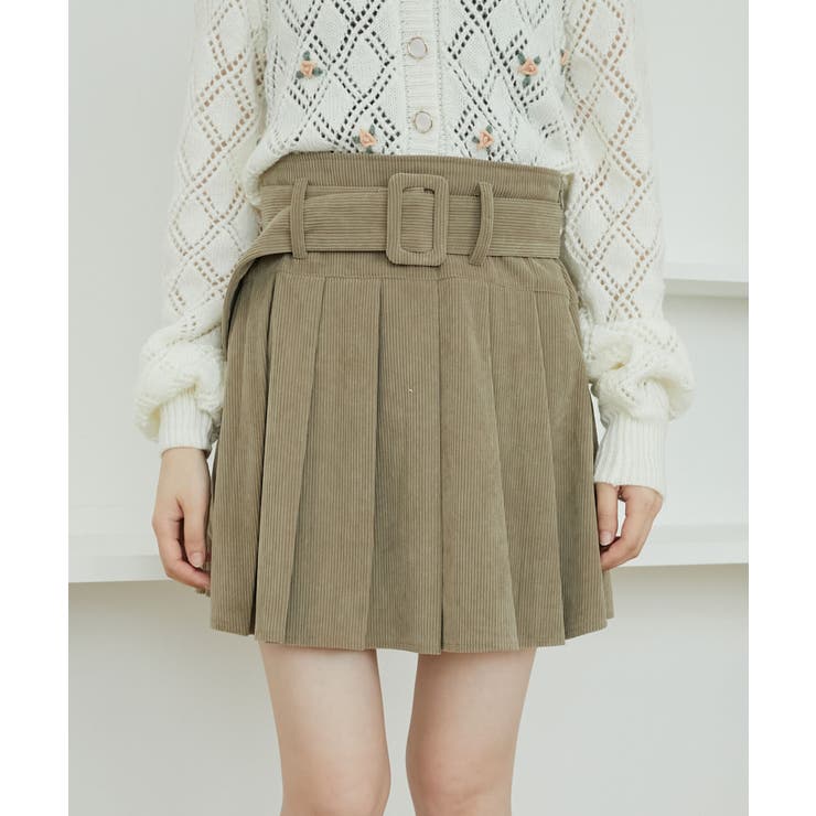 ベルトセットプリーツミニスカパン | MAJESTIC LEGON  | 詳細画像34 