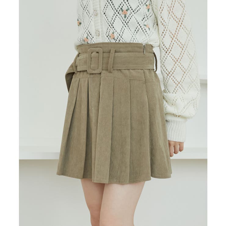 ベルトセットプリーツミニスカパン | MAJESTIC LEGON  | 詳細画像35 