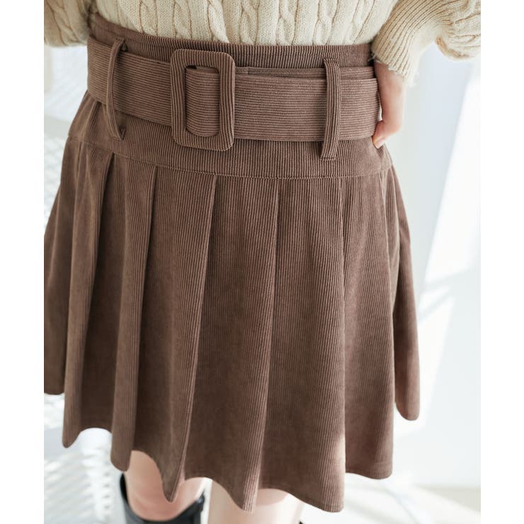 ベルトセットプリーツミニスカパン | MAJESTIC LEGON  | 詳細画像8 