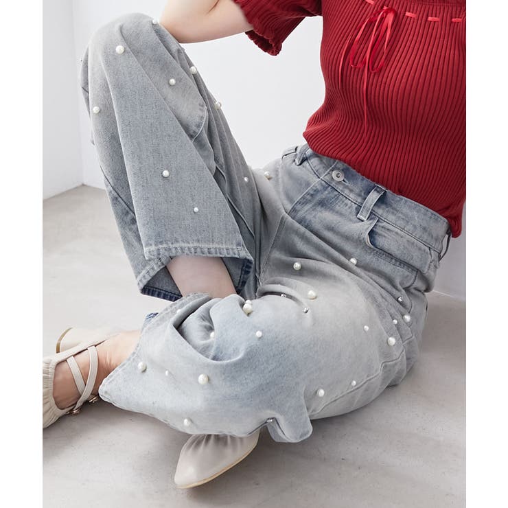 ブルー柄 | ロマンティックアソートデニム | MAJESTIC LEGON 