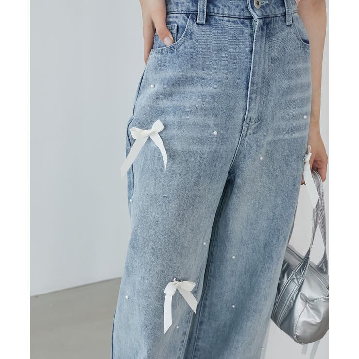 サックス | ロマンティックアソートデニム | MAJESTIC LEGON 